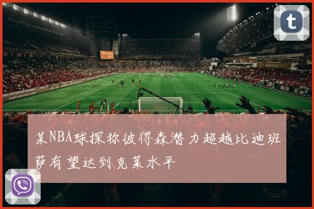 某NBA球探称彼得森潜力超越比迪班萨有望达到克莱水平